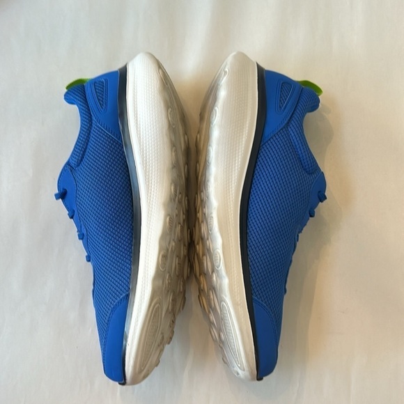 Skechers Go Run Motion Sneakers Blue/Lime, men’s size 13 - Picture 8 of 10